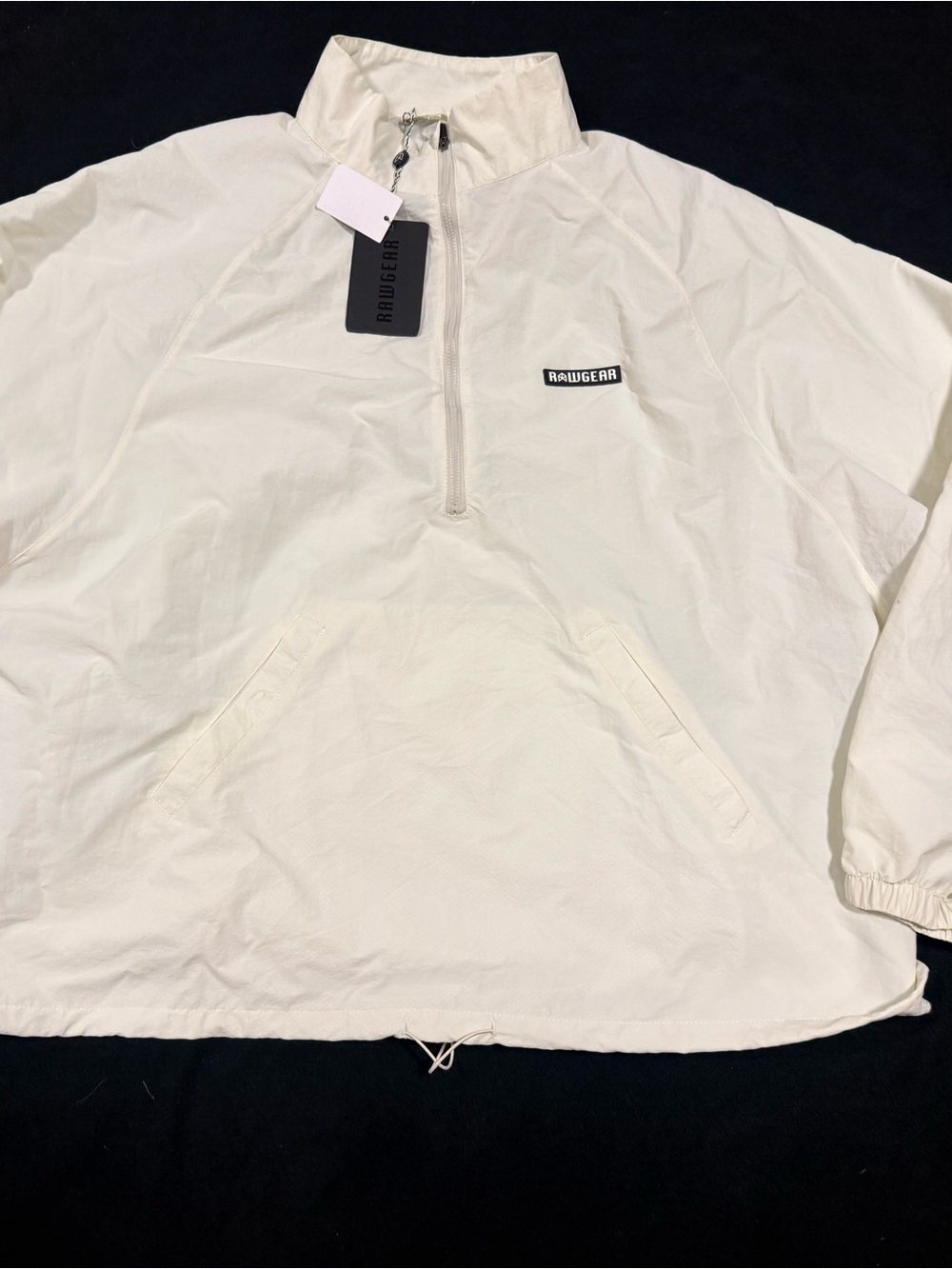 NWT Rawgear  Half-Zip Windbreaker Jacket